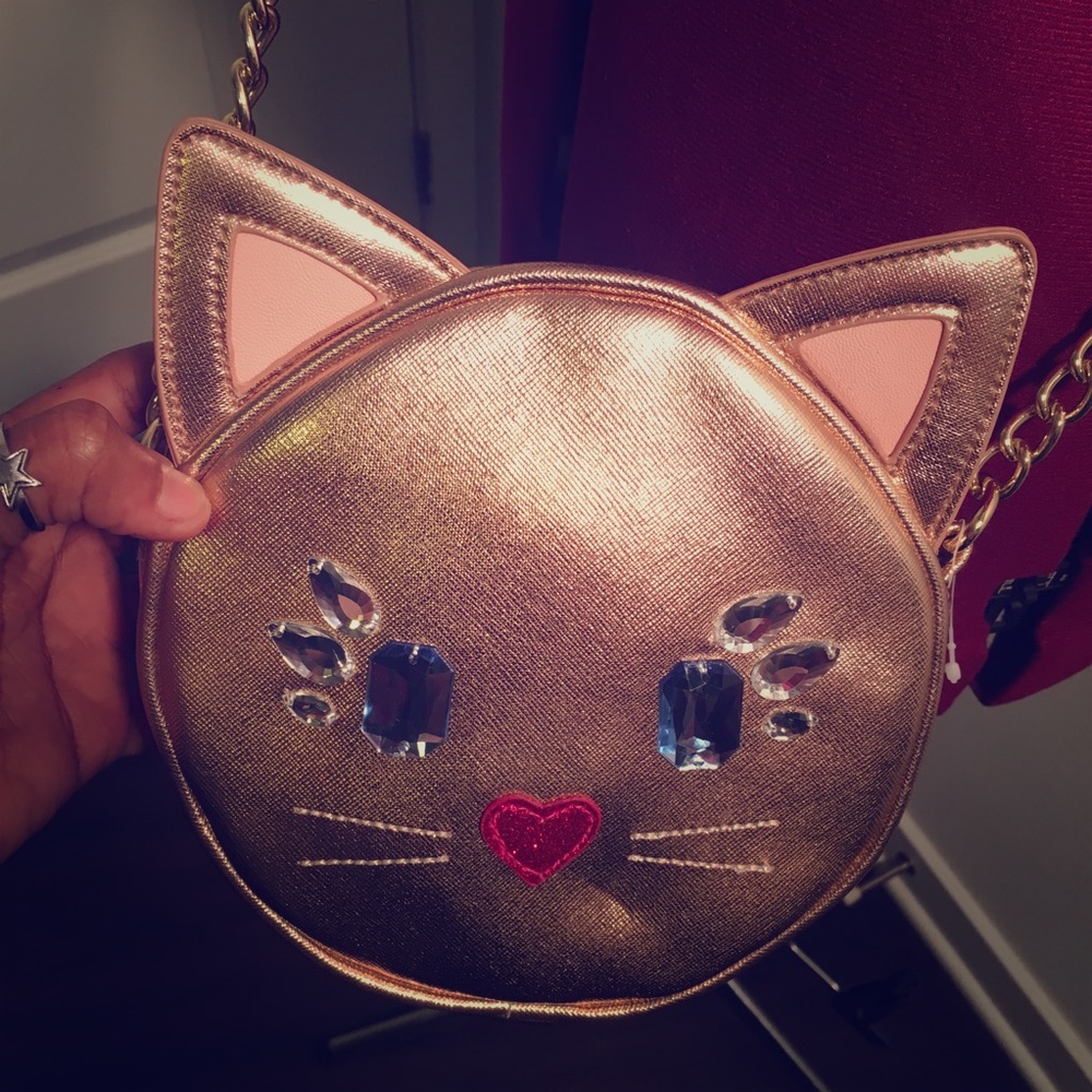 Betsey Johnson Cat Crossbody