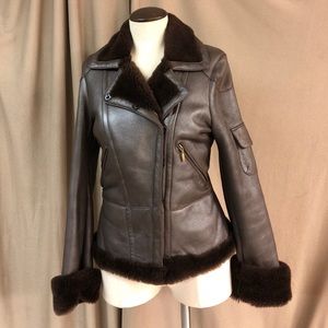 Soft leather jacket. 100% lamb.  By Jekel Paris