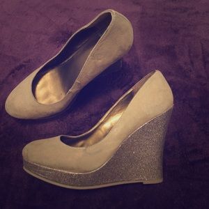 Fergalicious Wedge Heels Size 9.5