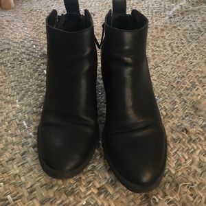 Black Heeled Booties