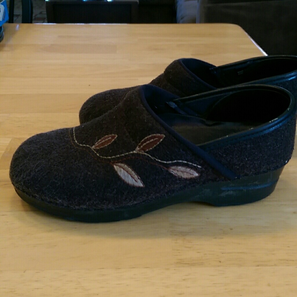 Dansko Felt Clogs