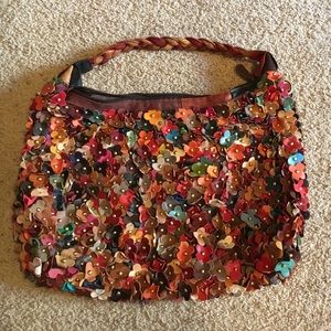 Funky, Fun Leather Purse 🌸🌺🌼