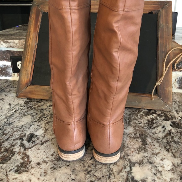 Rampage brown riding boots - Picture 4 of 4