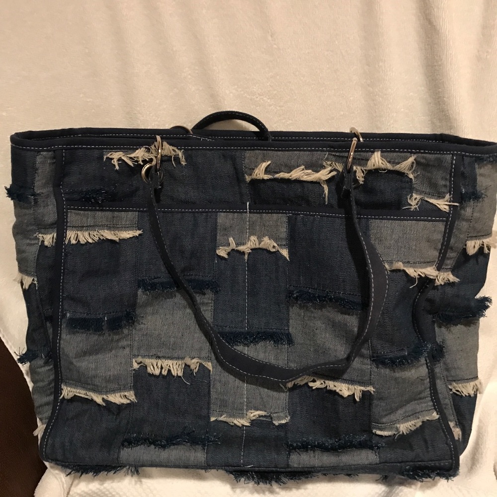 Denim Diaper Bag