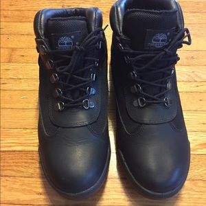 Black Timberland Boots! Size 9
