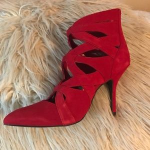 Nine West red heels