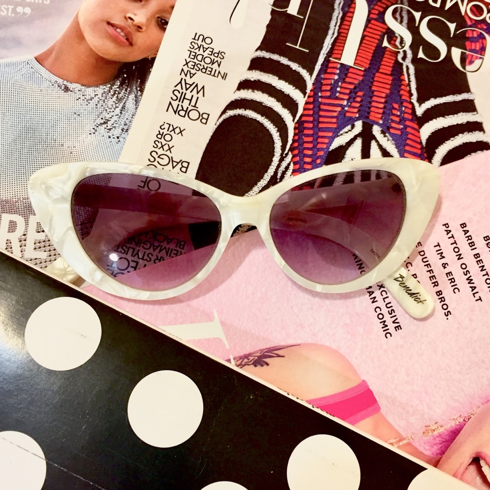 Elizabeth and James Retro Cat Eye Sunglasses
