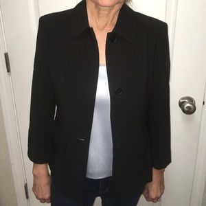 Beautiful  black blazer,size-2, lined