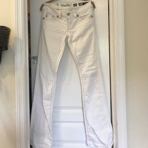 White miss me jeans good condition