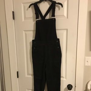 Madewell Black Overalls