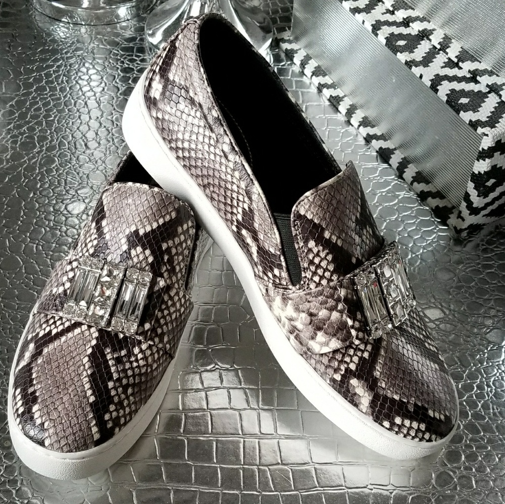 NEW! Michael Kors Jeweled Slip-ons - Picture 2 of 4