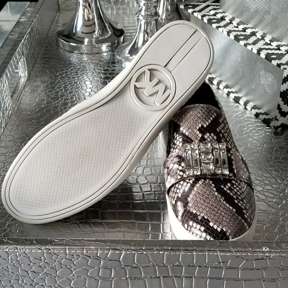 NEW! Michael Kors Jeweled Slip-ons - Picture 3 of 4