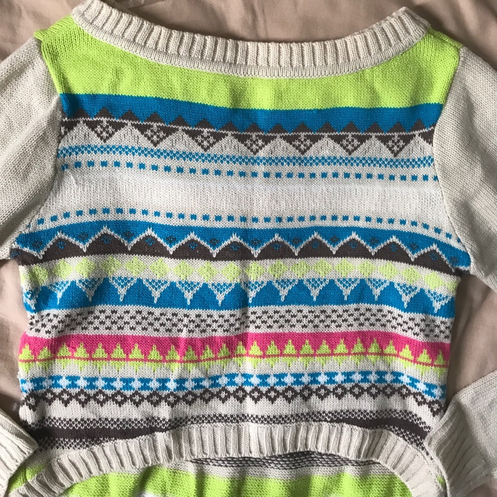 Roomates Aztec pullover - Picture 7 of 8