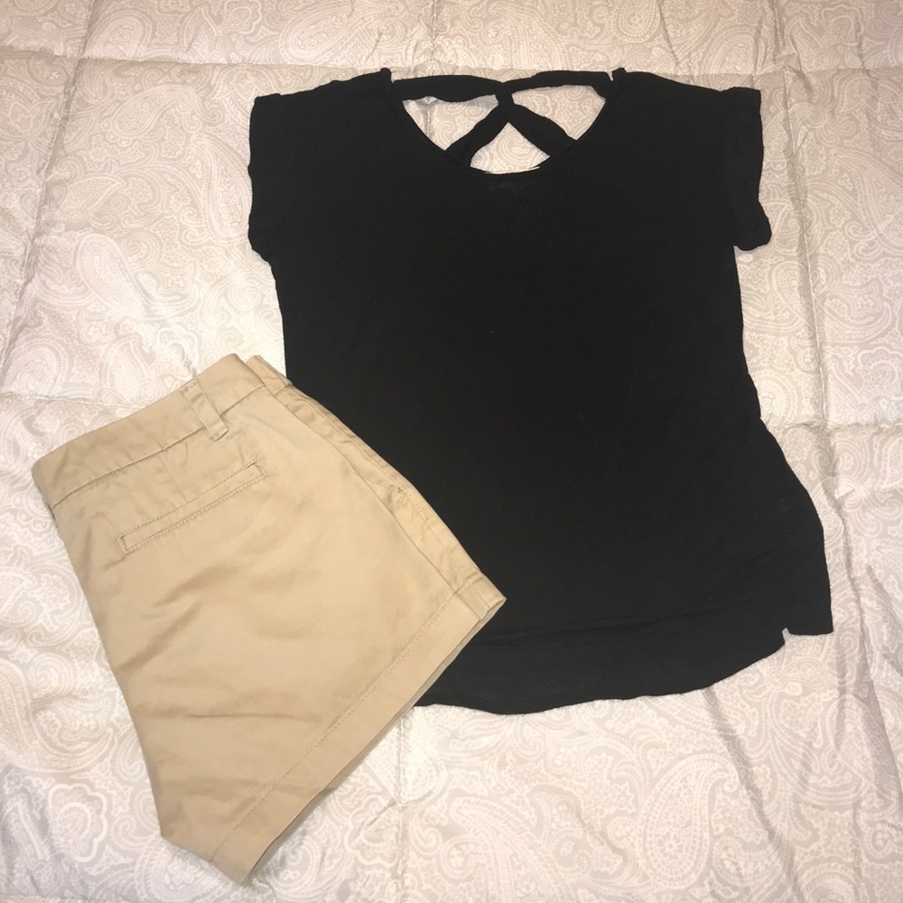 Cute little black t-shirt