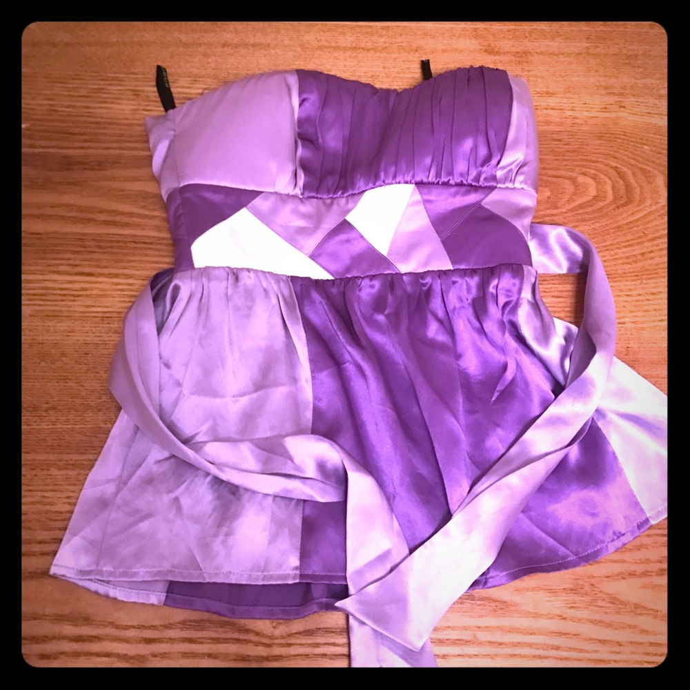 Silk Bebe halter top