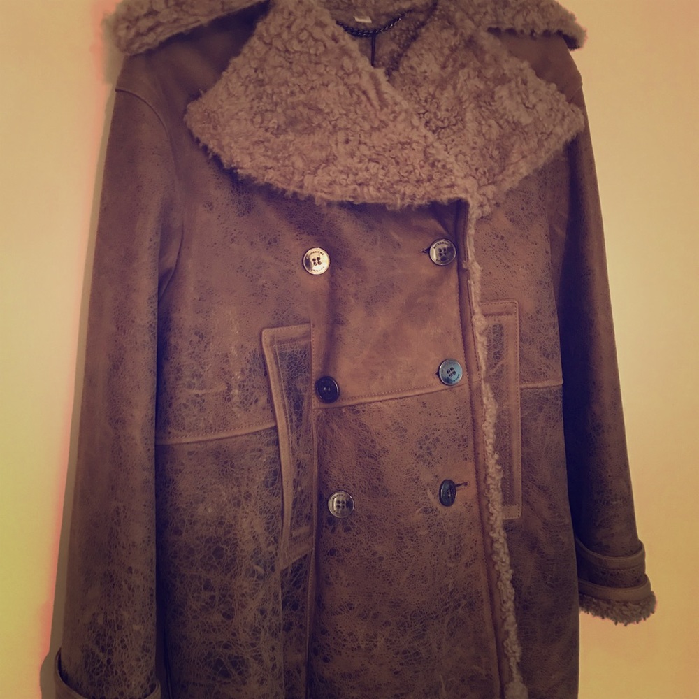 Burberry Shearling Coat
