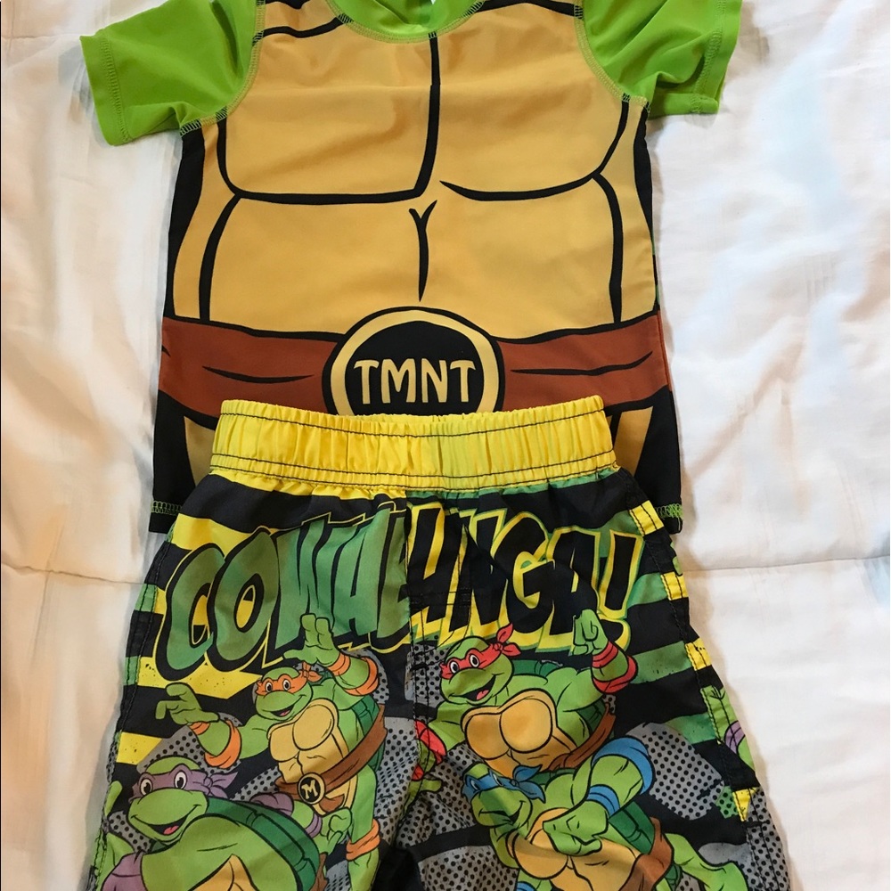 Swim top and trunks