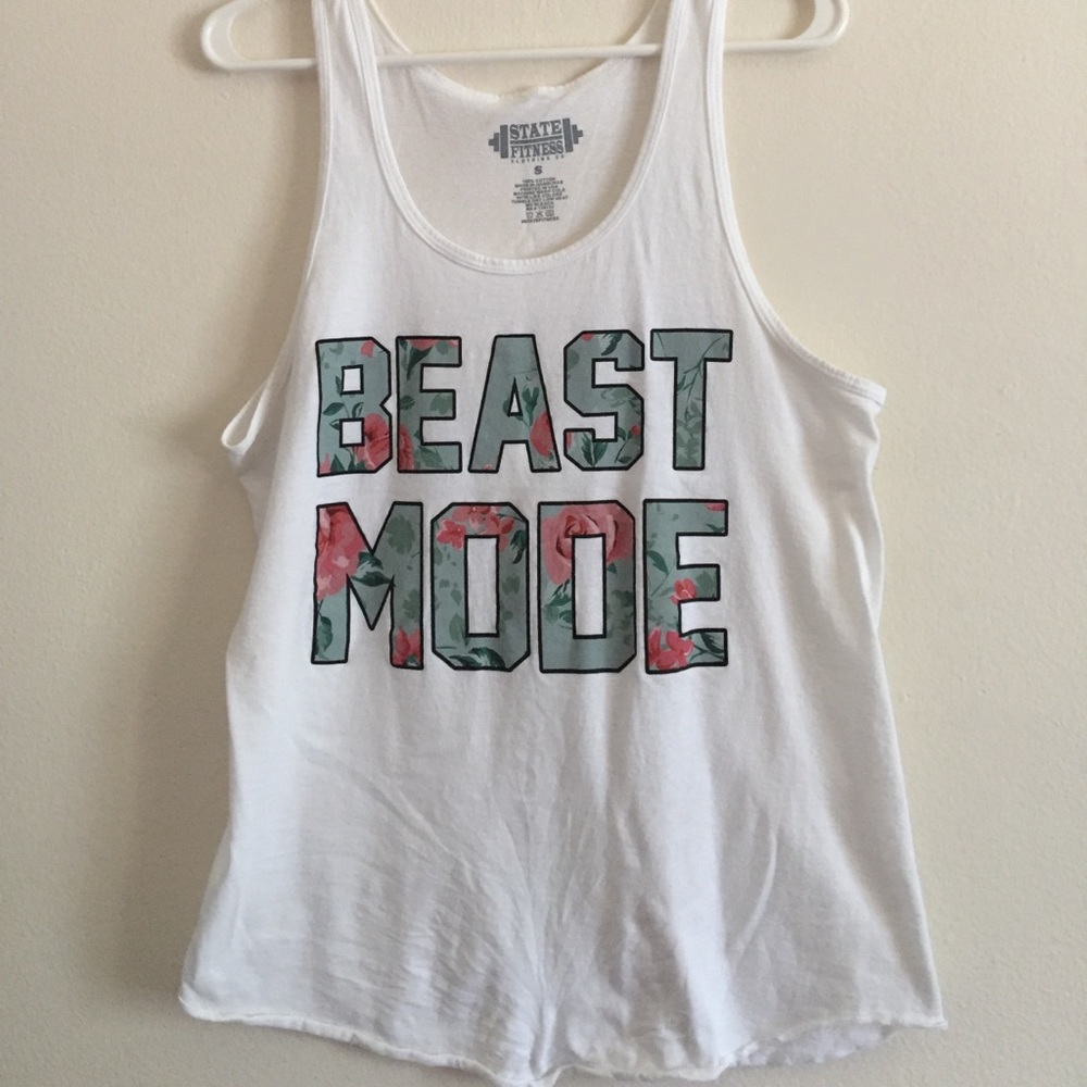 Beast Mode workout tank top 💪🏻
