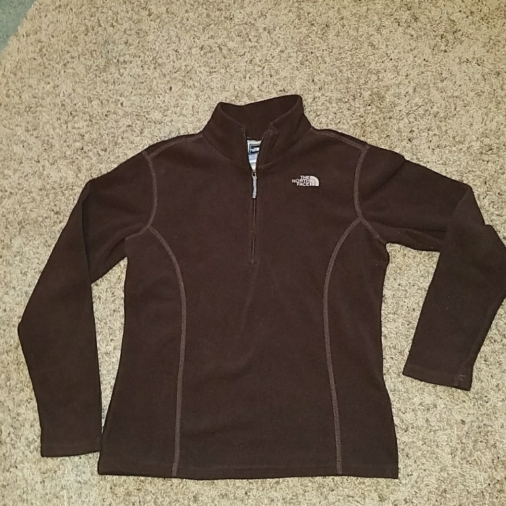 The North Face girls size L fleece crew shirt