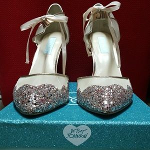 Betsey Johnson SB-Stela Champagne Glitter