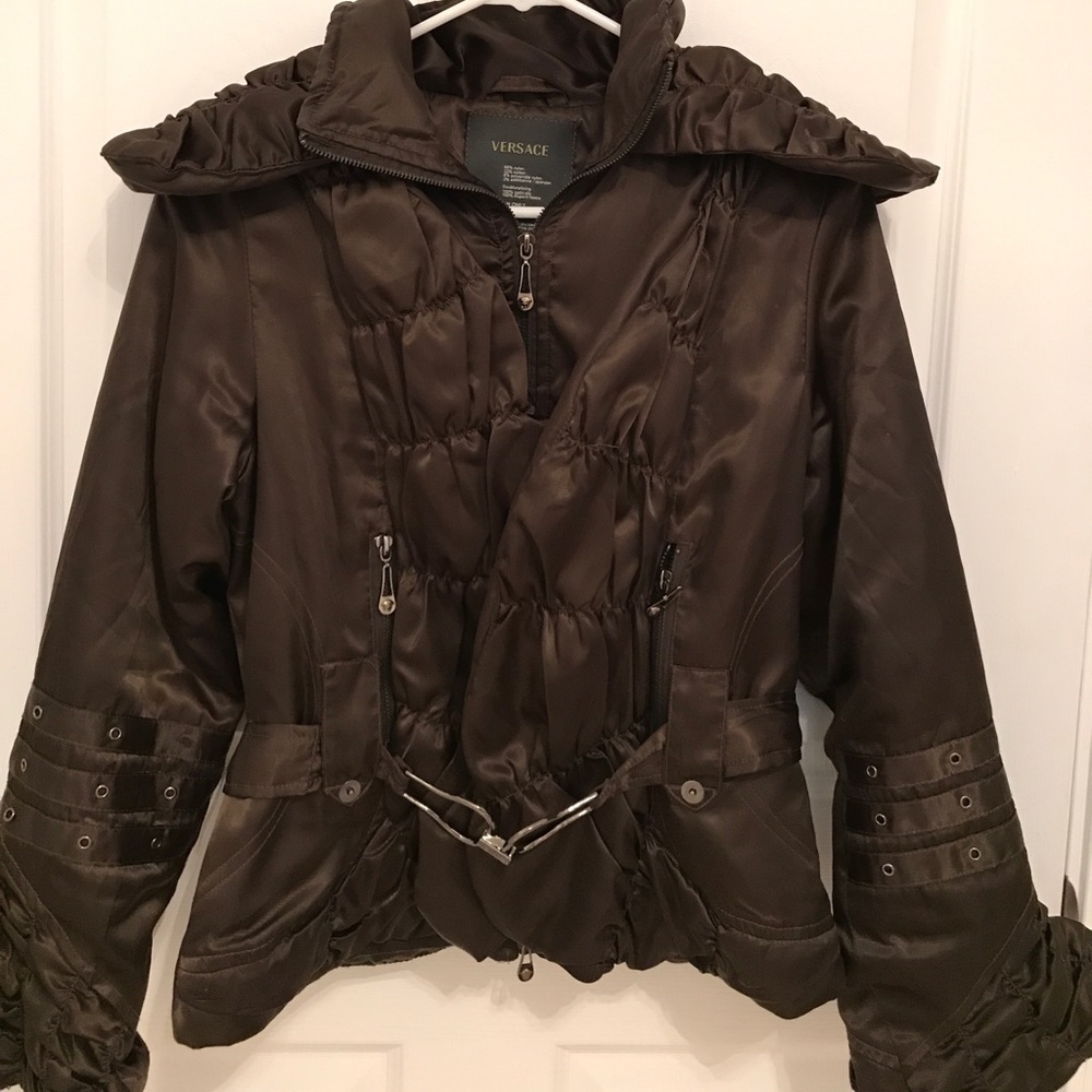 versace winter coat