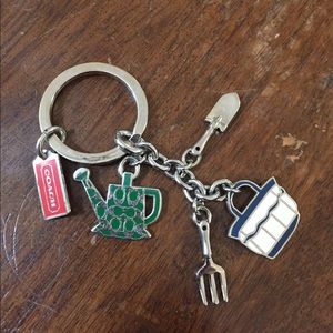 COACH Garden Keychain