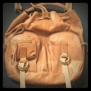 Luckybrand soft leather tote/backpack