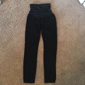 Black maternity jeans