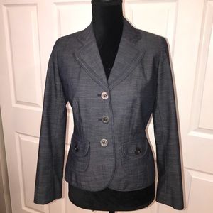 Ann Taylor LOFT blazer 4P NWT blue- perfect