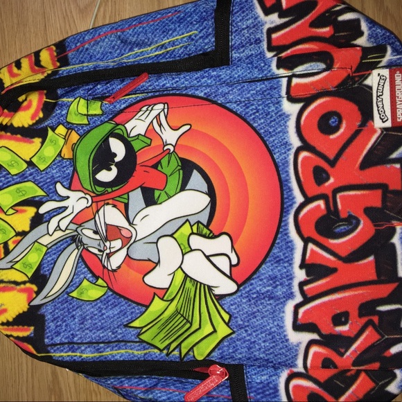 looney tunes sprayground bookbag
