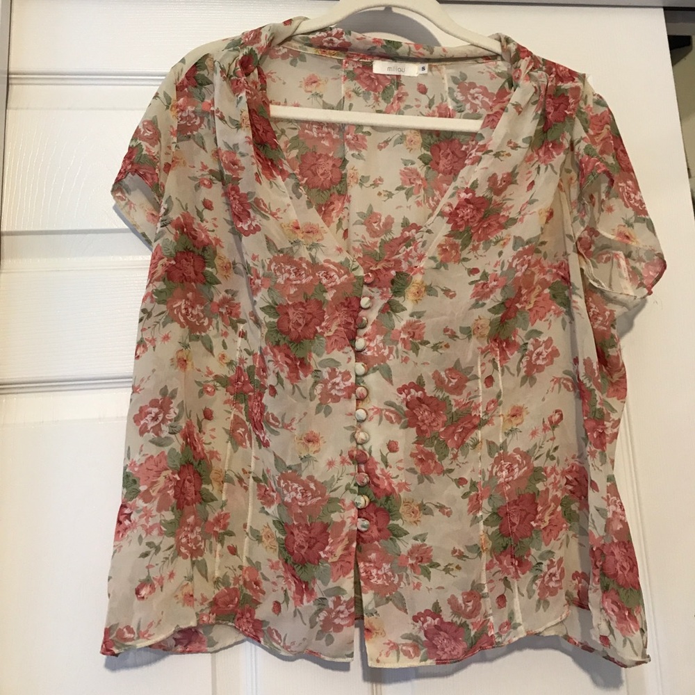 Floral blouse