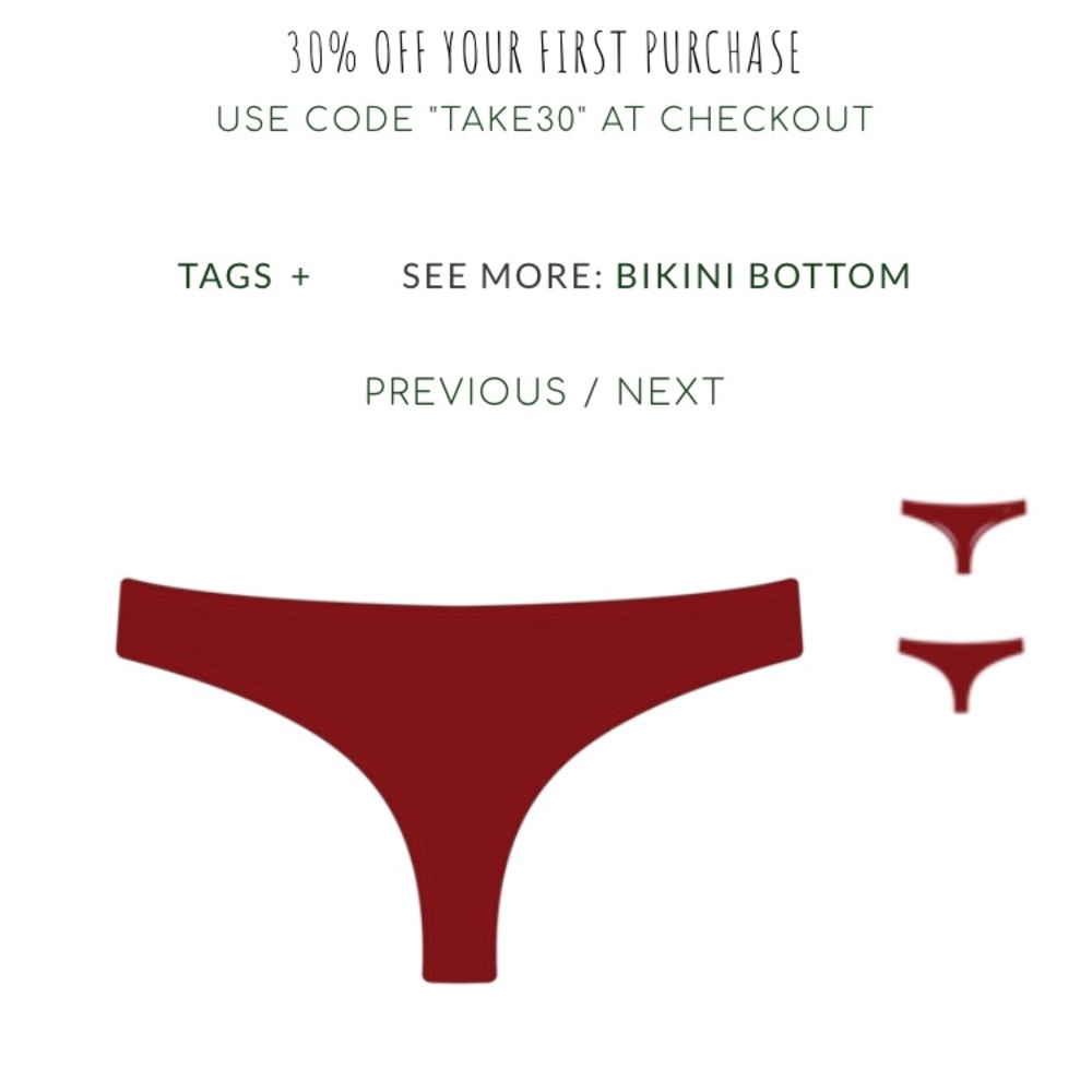 boutine la plum red classic bottoms NWT