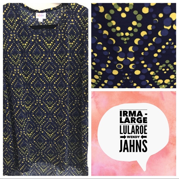 Lularoe Irma Tunic Large - Picture 1 of 1
