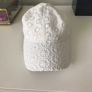 J.Crew eyelet baseball hat