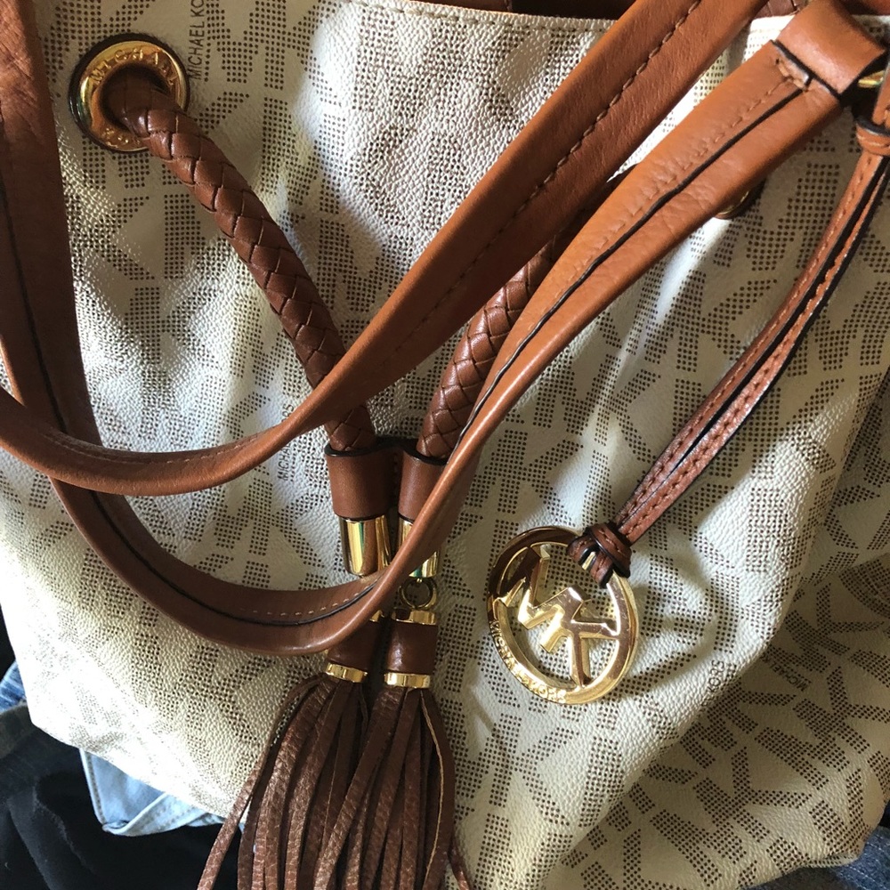 Drawstring Michael Kors purse