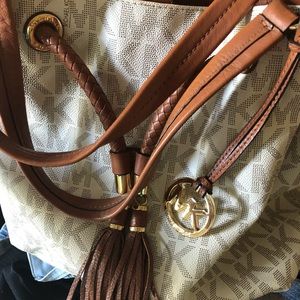 Drawstring Michael Kors purse