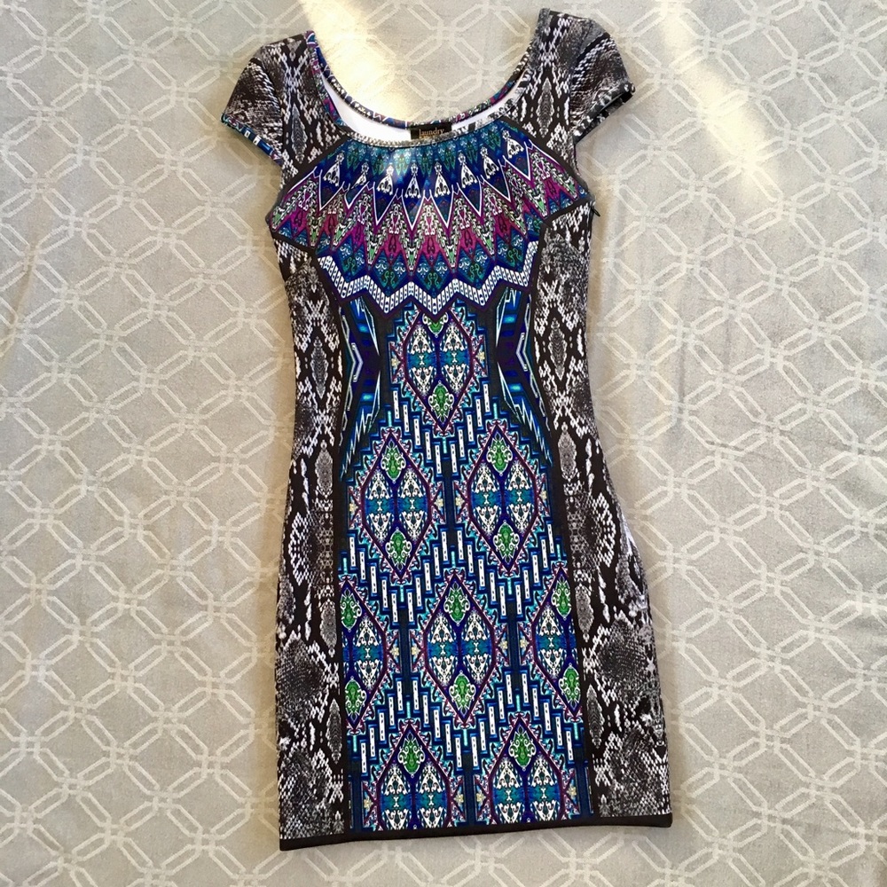 Laundry by Shelli Segal scuba dress