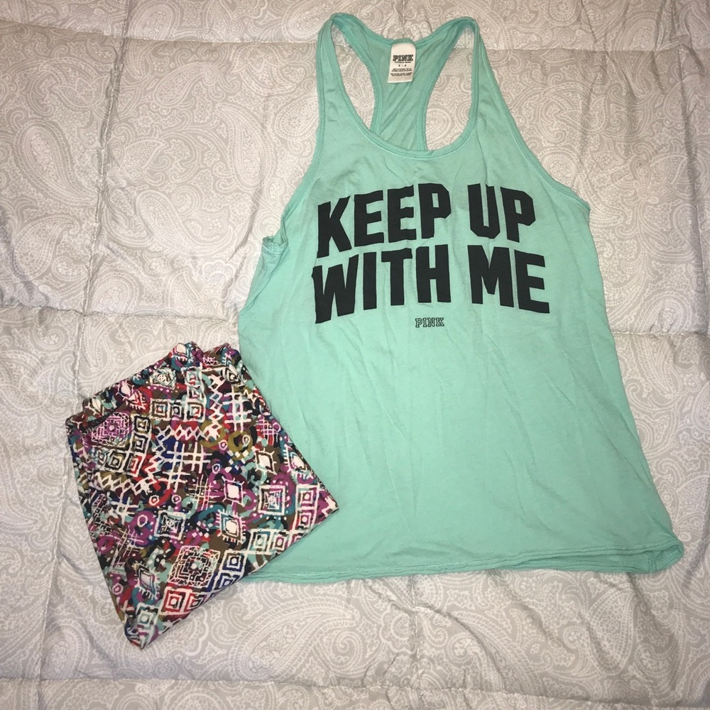 Pink work out shirt!