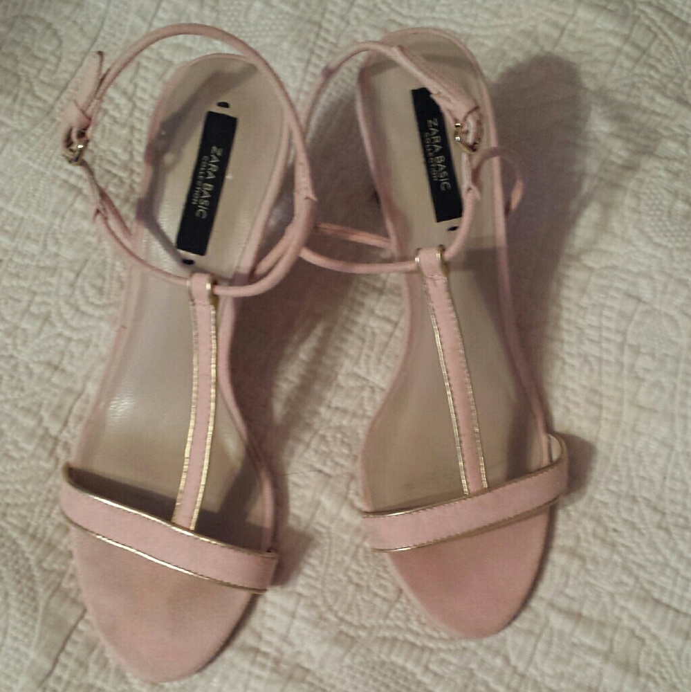 Zara T-Strap Heels