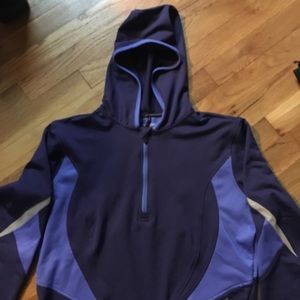 Brooks running jacket with reflective stripes