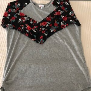LulaRoe Randy - Black/Gray