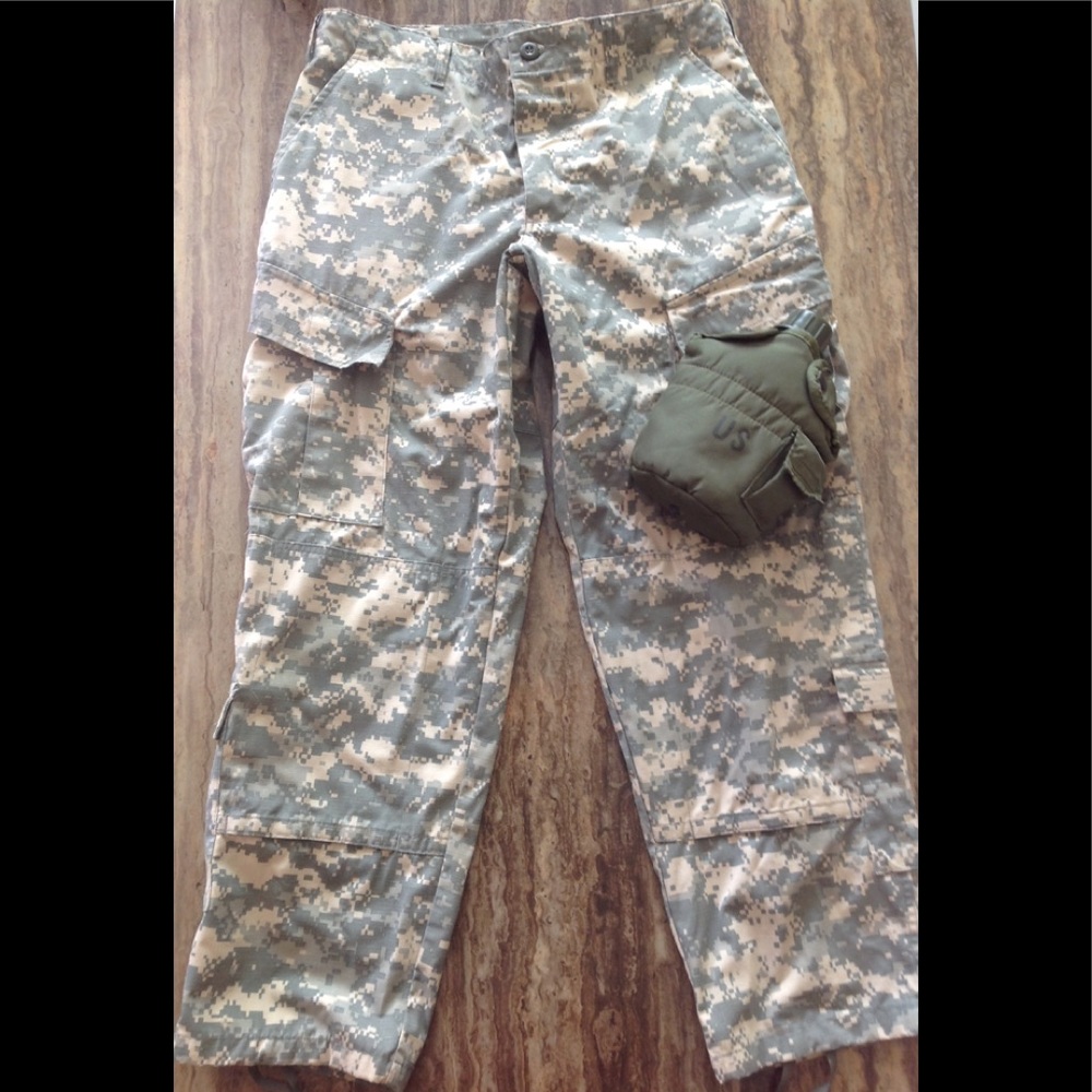 CAMO DIGITAL MILITARY PANT W W31-35 L26 1/2-29 1/2