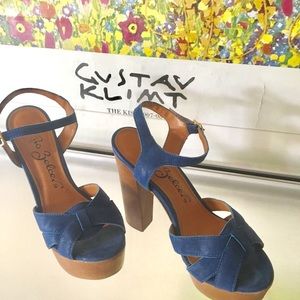 Sergio Zelcer KICKIN' platforms EUC size 7