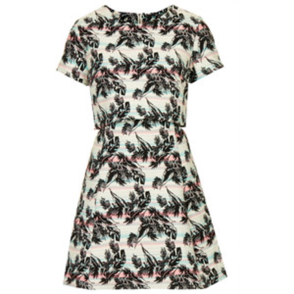 Topshop Tropical Dress