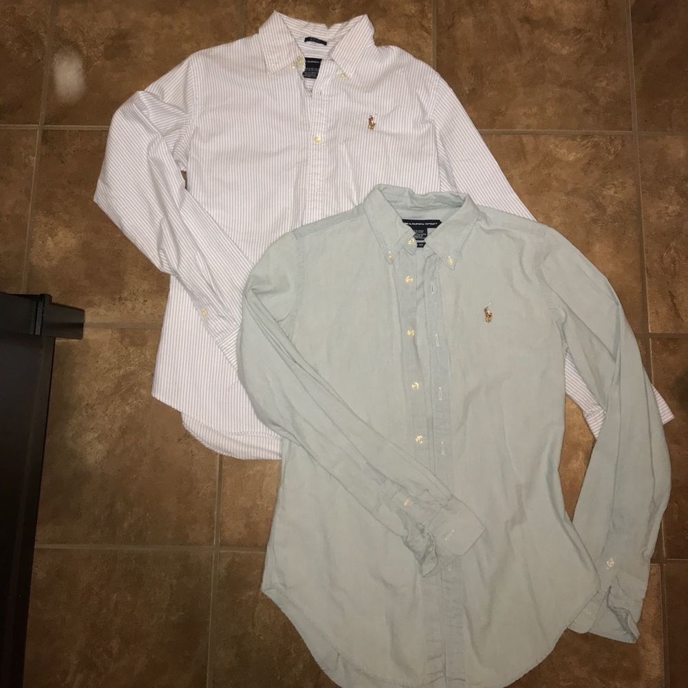 2 Ralph Lauren button down shirts!