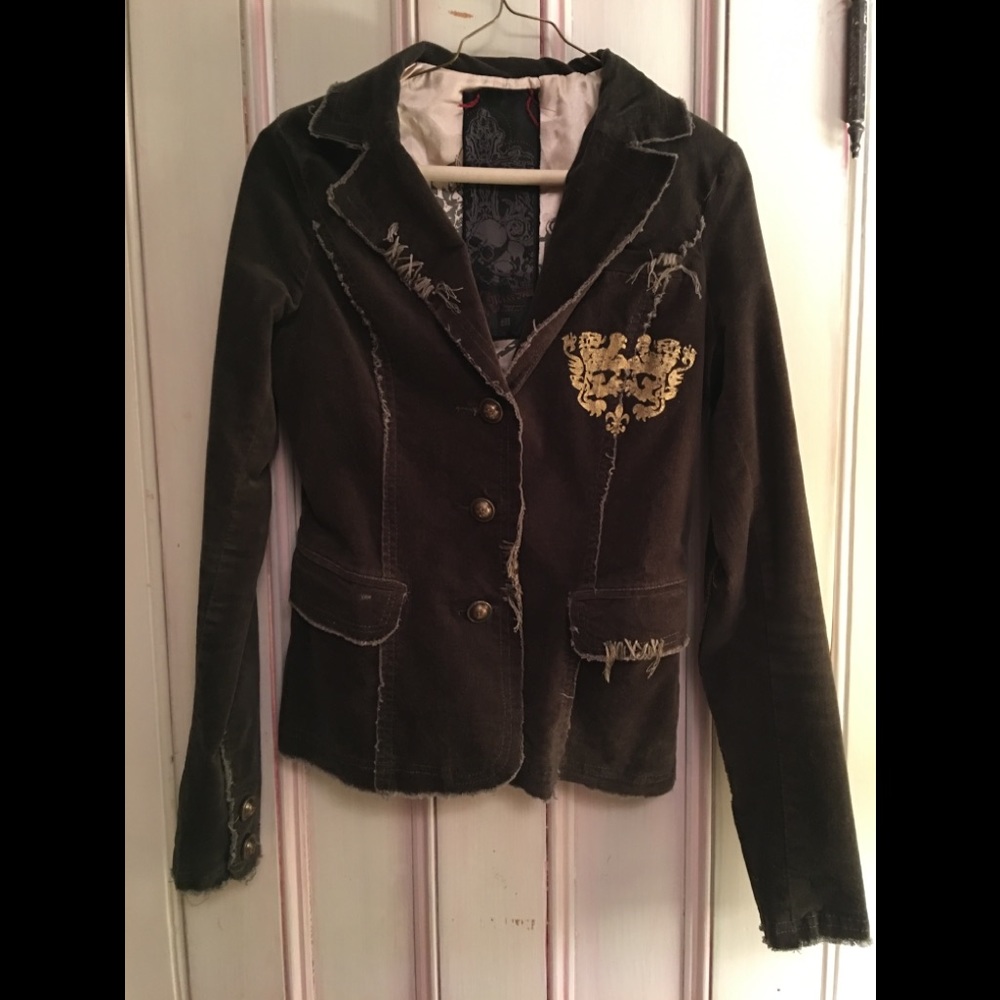 Woman’s/juniors Velvet Blazer