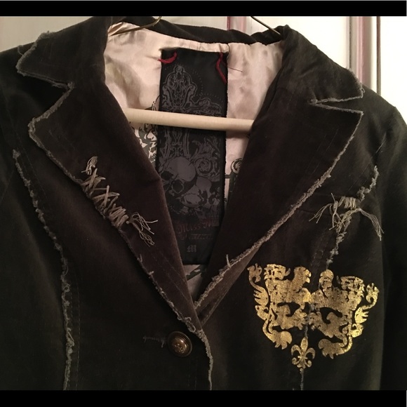 Woman’s/juniors Velvet Blazer - Picture 3 of 6