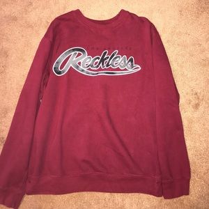 Maroon crewneck