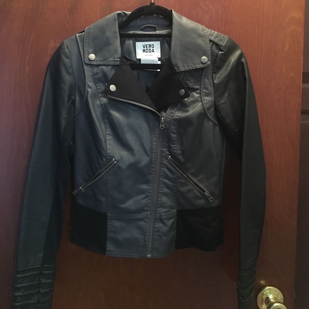 Leather jacket