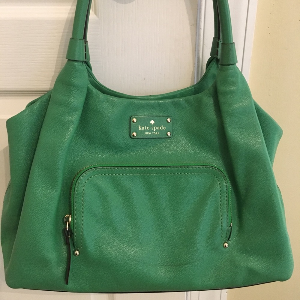 Kate Spade Green Leather Purse